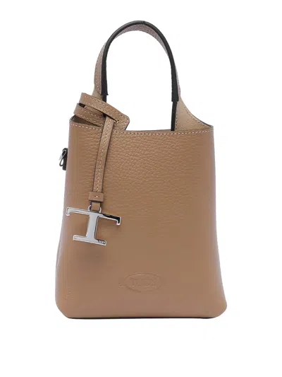 Tod's Micro Tods Handbag In Marrón