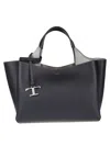 Tod's Mini Apa 2 Bag In Galassia Scuro/gabbiano