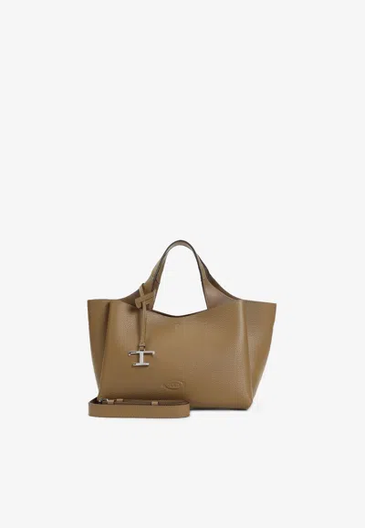 Tod's Mini Apa Leather Shoulder Bag