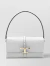 Tod's Mini Flap Bag Leather Strap In Grey