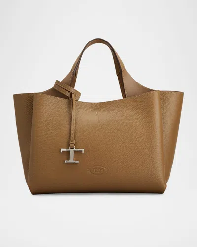 Tod's Mini Grain Leather Tote Bag