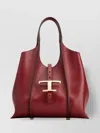 Tod's Mini Leather Shopping Bag With Gold-tone Hardware
