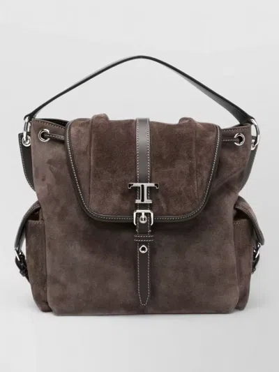 Tod's Mini Leather Shoulder Backpack Top Handle