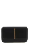 Tod's Di Folio Mini Leather Crossbody Bag In Black