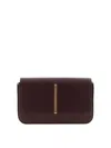 Tod's Mini Leather Shoulder Strap In Brown