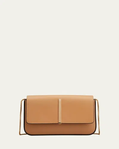 Tod's Mini Metal Bar Leather Shoulder Bag