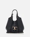 Tod's Shopping Bag T Timeless Mini In Black