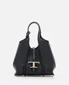 Tod's Shopping Bag T Timeless Mini In Black