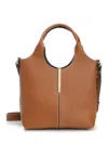 Tod's Mini Shopping Bag Ebr In Brown