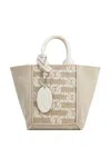 Tod's Mini Shopping Tote Bag In Neutrals