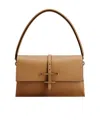 Tod's Mini T-buckle Flap Bag In Brown