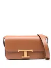 Tod's Mini T Timeless Cross Body Bag In Brown