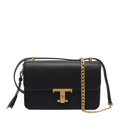 Tod's Tods Mini T Timeless Crossbody Bag In Black