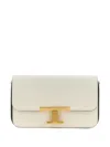 Tod's Mini T-timeless Flap Crossbody Bag In Neutral