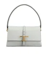 Tod's Mini T Timeless Flap Shoulder Bag In White
