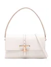 Tod's Mini T Timeless Leather Bag In Neutrals