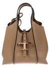 Tod's Mini Tbs Shopping Bag In Brown