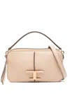 Tod's Mini Tsa Leather Tote Bag In Neutrals