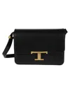 Tod's Mini Ttt Shoulder Bag In Nero