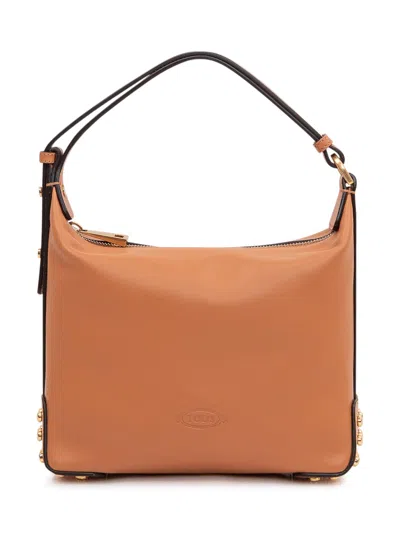 Tod's Tod`s Mini Zip Handbag In Orange