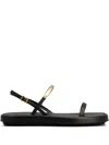 Tod's Minimal Sandal In Black