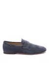 Tod's Loafers In Blue