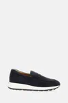 Tod's Round Toe Low-top Loafers In Black