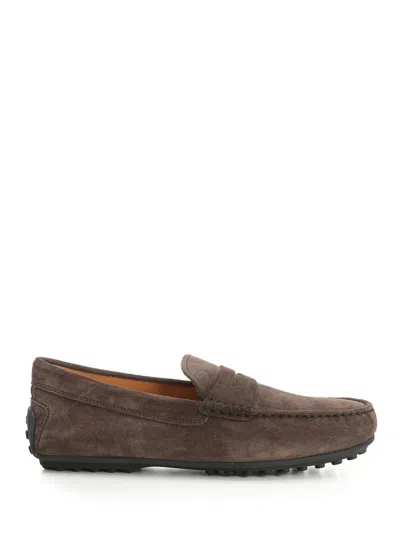 Tod's Mocassino City Gommino 76l Loafers Brown