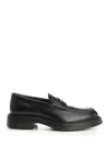 Tod's Smooth Leather Loafers In Black