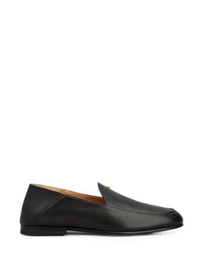 Tod's Mule Loafers In Nappa Leather In Black