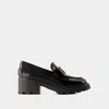 Tod's Mocassins Gomma Carro -  - Cuir - Noir In Black