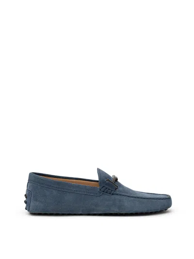 Tod's Moccasin In Camoscio With Double T
