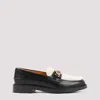 Tod's Woman Loafers Black Size 8 Leather In Nero
