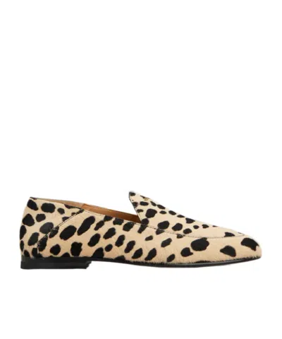 Tod's Mule-loafers Aus Leder In Ponyfell-optik In Multi