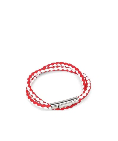 Tod's My Colors Braided Bracelet In White