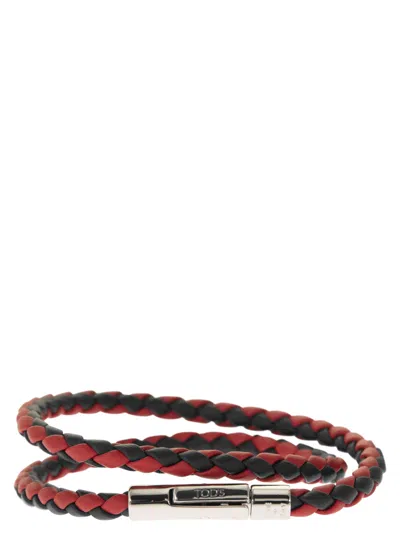 TOD'S MYCOLORS LEATHER BRACELET