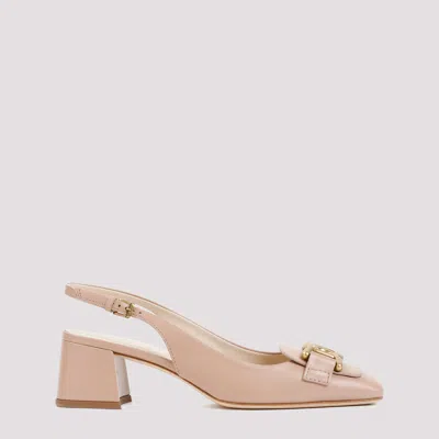 Tod's 50 Patent Leather Slingback Pumps In Multicolor