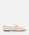 Tod's Woman Loafers Beige Size 8 Calfskin In Natural