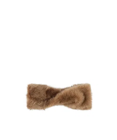 Tod's Neckwarmer In Shearling In Multi