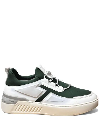 Tod's Neoprene Panelled Sneakers In Multi