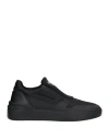 Tod's No Code Tod's No_code Man Sneakers Black Size 7.5 Soft Leather, Textile Fibers In Black