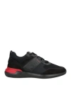 Tod's No Code Tod's No_code Man Sneakers Black Size 9 Leather, Textile Fibers In Black