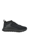 Tod's No Code Tod's No_code Man Sneakers Black Size 9 Soft Leather, Textile Fibers