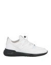 Tod's No Code Tod's No_code Man Sneakers White Size 8 Calfskin, Textile Fibers, Ovine Leather In White