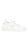 Tod's No Code Tod's No_code Man Sneakers White Size 9 Leather, Textile Fibers In White