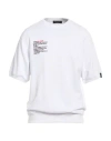 Tod's No Code Tod's No_code Man Sweatshirt White Size Xl Cotton