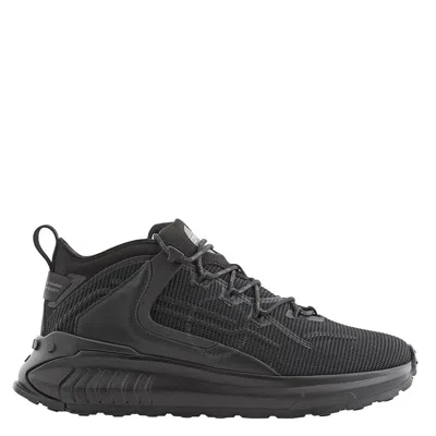 Tod's Tods No_code J Sneakers In Technical Fabric And Leather In Black