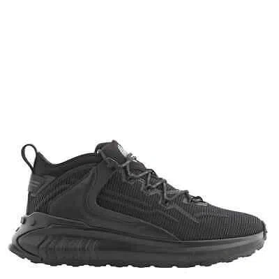 Pre-owned Tod's Tods Nocode J Sneakers In Technical Fabric And Leather Z-28tpp In Black