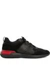 Tod's No_code Leather Suede Sneakers In Black