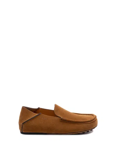 Tod's `nuovo Gommino` Slippers In Brown
